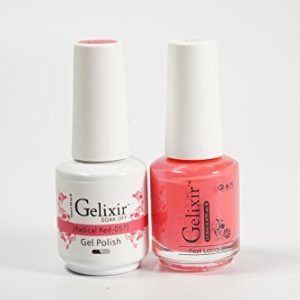 Gelixir - Duo UV/LED Soak Off Gel + Nail Polish (57 - Radical Red)