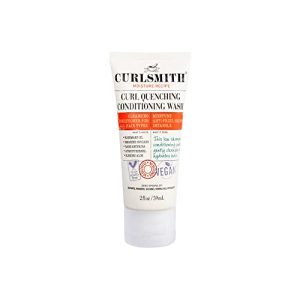 CURLSMITH - Curl Quenching Conditioning Wash - Vegan Cowash 2 in 1 Conditioner and Shampoo for Wavy, Curly and Coily Hair (2oz)
