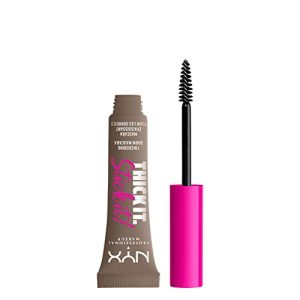 NYX Thick It Stick It Brow Gel Mascara Taupe 0.23 oz Full Volume