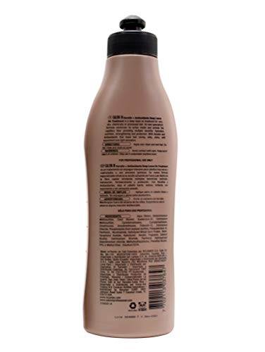 Recamier 37647 Deep Treatment Leave On Keratin With Antioxidants SalonIn Recamier Beauty Line | Leave In Queratina Tratamiento 17.6 Ounces-500 Mililiter - Image 2