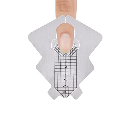 100 Piece Strong Mermaid Dual Use Separable Nail Form Extension Stickers Self-Adhesive Gel Acrylic Builder Molds - Image 5