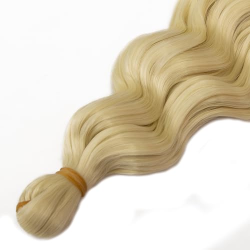 Curly Braiding Hair Ocean Wave Crochet Hair 22Inch Deep Curly Crochet Braids Wet and Wavy Braiding Hair Synthetic Crochet Hair for Black Women Human Hair ? (613#, 22 Inch (Pack of 6)) - Image 8
