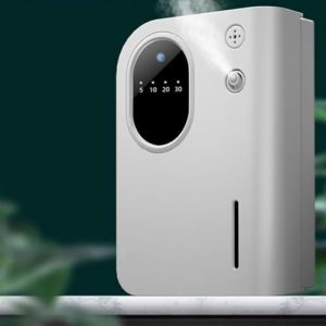Pomya Aromatherapy Diffuser, Smart Scent Air Machine for Essential Oils Diffuser with Remote Control for Home Hotels Office Large Room, USB Charging 100m³160ML Ultra Quiet