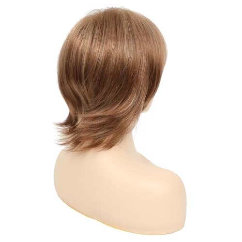 Short pixie cut wigs for white women Strawberry Blonde Synthetic short Wigs Glueless Layered Wigs for Women - Image 5