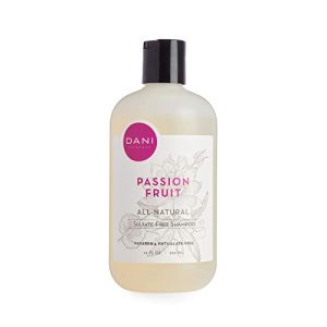 Natural Moisturizing Shampoo Naturals - Juicy Passion Fruit Scent - Organic Aloe Vera & Coconut Cleansers - Sulfate, Phthalate & Paraben Free - Vegan & Cruelty Free - 12 Ounces
