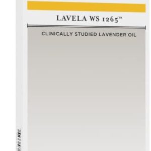 Integrative Therapeutics – Lavela WS 1265 - Clinically Studied Lavender Essential Oil Supplement - Calms Nervousness* - Reduces Stress* - 60 Softgels