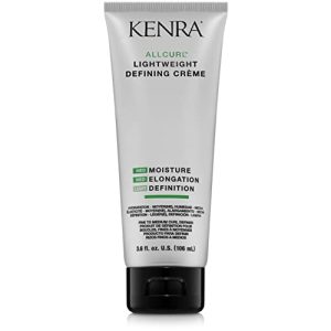 Kenra AllCurl Lightweight Defining Crème |Lightweight Curl Definer |Enhances Shine & Manageability |72 Hour Frizz & Humidity Resistance|72 Hour Moisture Retention|Wavy, Curly, Coily Hair | 3.6 fl. oz