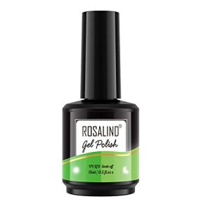 LED/Luminous Polish For Nail Nail Lamp Design Fluorescent Bright Luminous Adhesive Gel Neon 15ml Rhinestone (Green, One Size)