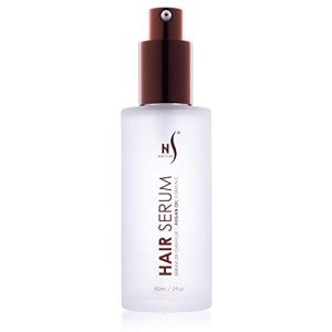 HerStyler Hair Repair Serum - Argan Oil, Vitamin E and Aloe Vera Hair Serum for Frizz Control, Shine and Straightening - Coz Love is in the Hair - 2 Fl. Oz., 60 Ml