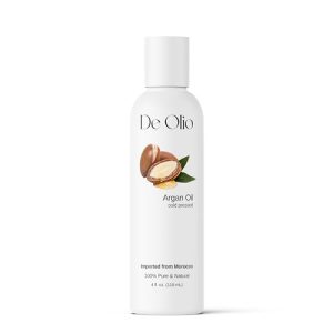 | Argan Oil of Morocco | 100% Pure & Natural Cold Pressed Argan Oil for Hair, Skin, Face | Refined Moroccan Hair Oil for Moisturizing & Straightening | 4fl. oz. (118 mL)
