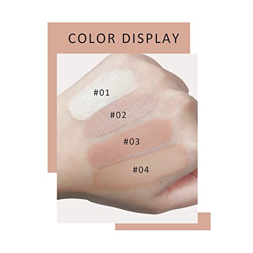 Ownest Mushroom Head Air Cushion BB Cream, Concealer Lasting Nude Makeup Moisturizing Pigment CC Liquid Foundation, Even Skin Tone Makeup Base Primer-Buff Beige - Image 5