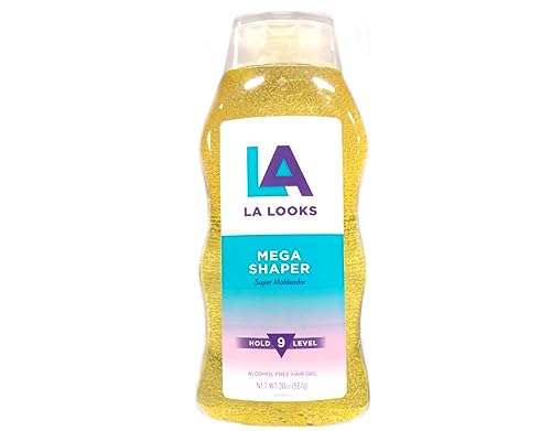 LA Looks Mega Shaper Strong Hold Hair Styling Gel 20 oz All-Day Control