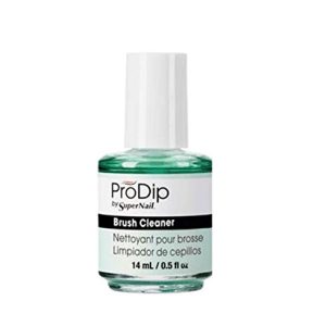 Supernail Brush Cleaner, Cleanses And Sanitizes Nail Sculpting Brushes 0.5 oz