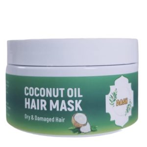 Dash Cocunut Hair Damage Remedy + Coconut Miracle Oil Hair Mask, Extra Hydrating & Softening Anti-Frizz Treatment to Help Repair Hair, Paraben-Free, Sulfated- 8.5 OZ