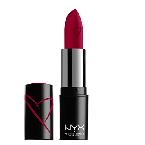 NYX PROFESSIONAL MAKEUP Shout Loud Satin Lipstick, Infused With Shea Butter - Wife Goals (Blue Red) - Image 2