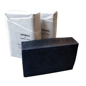 IPPINKA Japanese Binchotan Charcoal Shampoo Bar