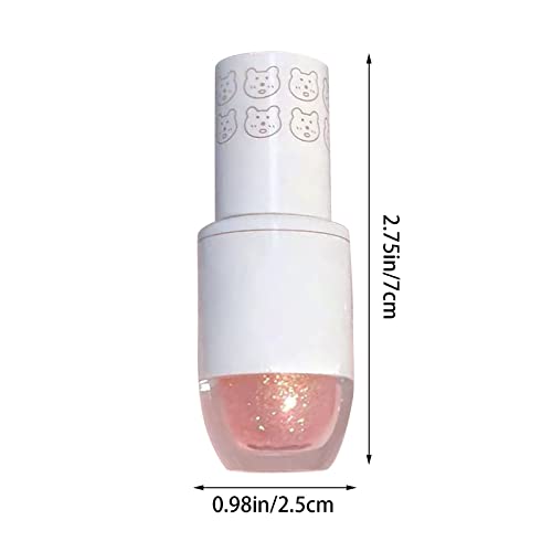 Erinde Liquid Glitter Eyeshadow Eyeliner Korean Makeup Tear Drop Metallic Lightweight Water Texture Long Wearing Loose Glitter Glue For Crystals Eye Glitter Christ 10ml Korean Cosmetics (A, One Size) - Image 3