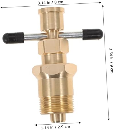 Uonlytech 5pcs Removal Tool Tools & Accessories Copper Pipe Cutter 22mm Ferrule Puller Angle Stop Remover Pipe Fitting Tools Compression Ring Puller Brass Solid Disassembler - Image 7