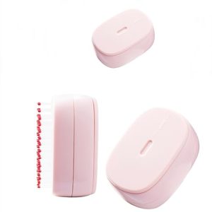 Hair Brushes for Women,Compact Hair Brush, Mini Hair Brush for Detangling, Scalp Brush for Hair Care, Convenient Hairbrush for Effective Detangling, Scalp Massager（Pink)