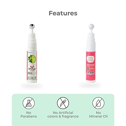 Under Eye Cream with Under Eye Roll-on (15gm) with Easy to Apply Applicator, Puffiness & Fine Lines, free from alcohol, SLS, and parabens - Image 4
