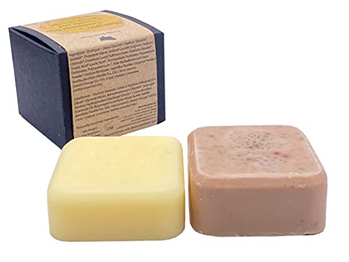 Shampoo & Conditioner DUO, Vanilla and Sweet Orange Essential Oil, 60g/40g - Image 3