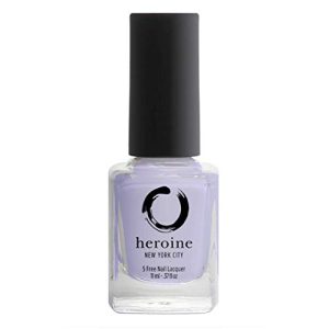 heroine.nyc pastel purple nail polish - Cruelty-Free, Vegan and Non-Toxic (9-Free) Formula - .37 fl. oz. (11 ml) - pastel purple, 1 bottle - LILAC IT