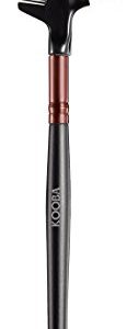 KOOBA Dual-Sided Portable Eyebrow Brush and Eyelash Comb for Effortless Grooming