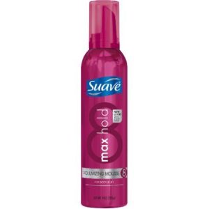 Suave Max Hold 8 Volumizing Mousse 9 oz (Pack of 3) WLM