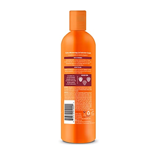 Cantu Moisturizing Curl Activator Cream with Shea Butter for Natural Hair, 12 fl oz - Image 10