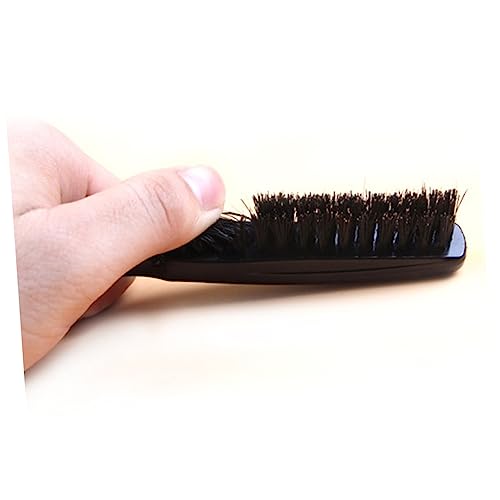 4-Piece Boar Bristle Teasing Brush Set for Hair Styling and Volume Boosting - Image 2