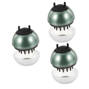 3pcs Scalp Applicator Dye Brush Silica Gel