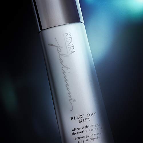 Kenra Platinum Blow-Dry Mist 5.5 oz Lightweight Thermal Protection Hair Styling - Image 3
