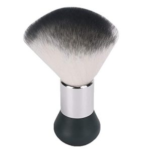 Soft Bristle Neck Duster Brush for Barbers and Hairdressers with Comfortable Grip
