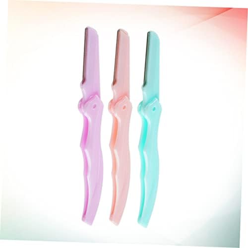 2 6pcs Facial Hair Remover Portable Eyebrow Trimmer Eyebrow Shaper Eyebrow Tweezer Eyebrow Shaping Tool Eyebrow Remover Exfoliating Dermaplaning Tool Miss Eyebrow Manual - Image 8