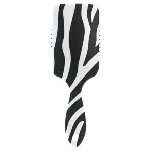 Zebra Stripes Hair Massage Comb and Anti-Static Brush for Healthy Hair Care
