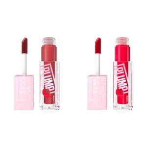 Maybelline Lifter Gloss Lip Plumping Gloss Bundle 3 Count with 5% Maxi-Lip