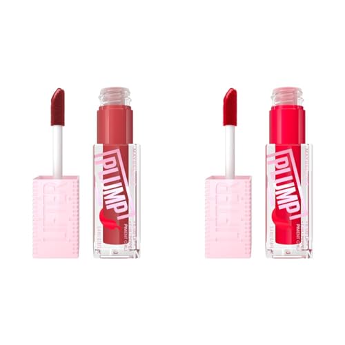 Maybelline Lifter Gloss Lip Plumping Gloss Bundle 3 Count with 5% Maxi-Lip