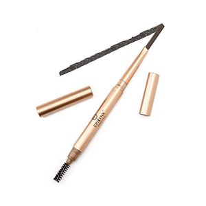 Perfect Eyebrow Definer Pencil and Eyebrow Brush, for Sensitive Skin, Gluten-Free, Allergen-Free, Vegan