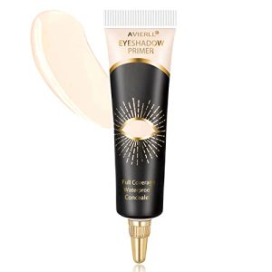 Long Lasting Waterproof Eyeshadow Primer Cream Concealer 0.40 fl oz Shade 01 Ivory