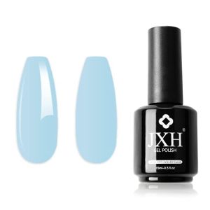 Pastel Blue Heather Macaron Gel Nail Polish 15ml UV LED Soak Off for Salon DIY
