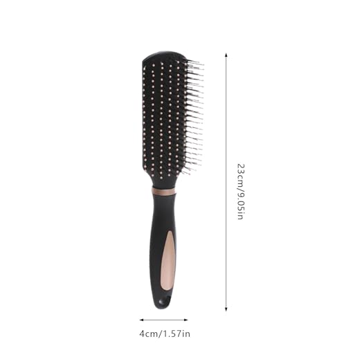 2 Pack Hair Brushes,Curl Hair Brush Detangling Brush Hair Comb For Men And Women Great On Wet Or Dry Hair For Long Thick Thin Curly Natural Hair (Black) - Image 5