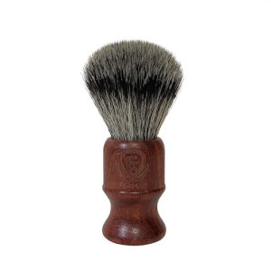 Vegan Shaving Brushes For Men by Echolly-Larger Size Wooden Handle Shave Brush-NO Shed Bristle Shave Brushes for Men-Rich and Fast Lather Shaving Brush Gifts for Fathers,Boyfriends (Vintage Rosewood)