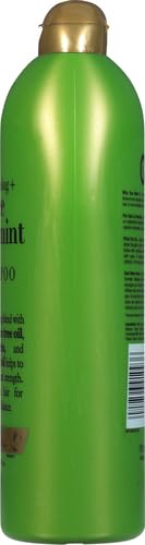 OGX Hydrating + Tea Tree Mint Shampoo, Nourishing & Invigorating Scalp Shampoo with Tea Tree & Peppermint Oil & Milk Proteins, Paraben-Free, Sulfate-Free Surfactants, 25.4 fl oz - Image 10