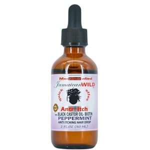 Jamaican Wild Anti-Itch Scalp Growth Serum 2 oz for Healthy Hair Growth