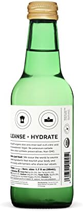 100% Organic Aloe Vera Juice 8.5 fl oz - Supports Immunity & Gut Health - Straight from Farm in Spain - Undiluted - No Added Sugar or Artificial Preservatives - Non-GMO - Recyclable Glass Bottle - Image 7