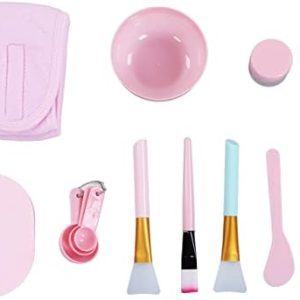 Facemask Mixing Tool Sets, DIY Face Mask Mixing Bowl Set include Facial Mask Mixing Bowl Stick Mask Brushes