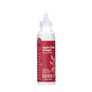 Renpure Apple Cider Vinegar Scalp Serum with Peppermint 4 oz Healthy Hair Treatment