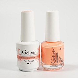 Gelixir - Duo UV/LED Soak Off Gel + Nail Polish (55 - Outrageous Orange)