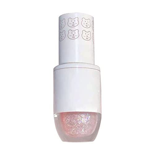Erinde Liquid Glitter Eyeshadow Eyeliner Korean Makeup Tear Drop Metallic Lightweight Water Texture Long Wearing Loose Glitter Glue For Crystals Eye Glitter Christ 10ml Korean Cosmetics (A, One Size)