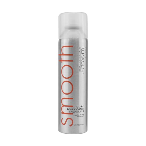 KERAGEN Mousse Hair Spray 8.5 Oz for Root Boost Volume and Texture Enhancement